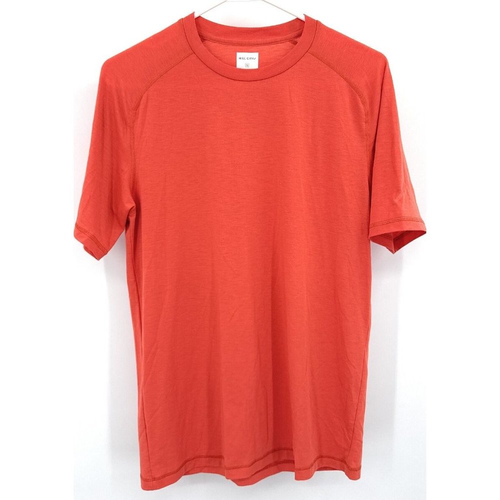 Men's Crewneck T-Shirt - Coral
